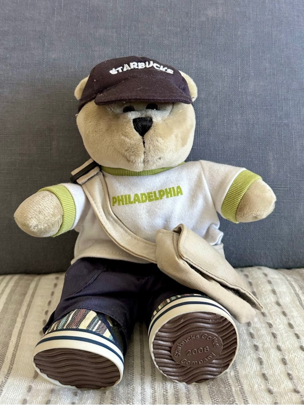 Starbucks Bearista Bear Special Edition Philadelphia 2008